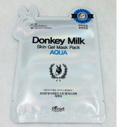 Freeset Donkey Milk Skin Gel Mask- Aqua 天然驢奶保濕面膜($12/片，$110/盒)